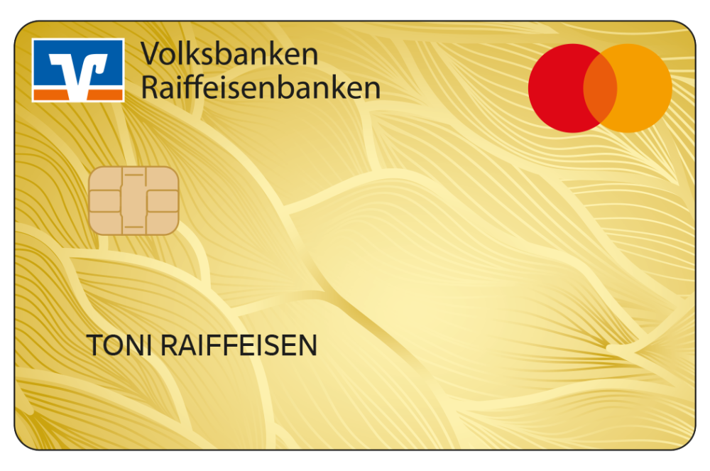 GoldCard im Naturliebe Design